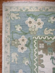 Handmade Rug Turkish Area Rug Vintage Rug Oushak Rug Antique Rug Bohemian 12x15 - Picture 1 of 8