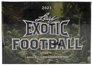 2023 Leaf Exotic Football Hobby Box