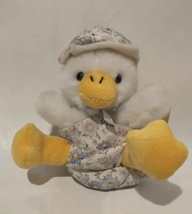 1985 Selten Vintage Strawbridge & Clothier Baby Ente Plüschtier Stofftier Spielzeug 6 Zoll - Bild 1 von 7