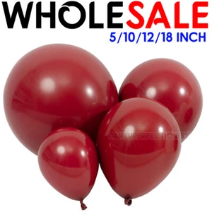 100 X Latex PLAIN BALOON BALLONS helium BALLOONS Quality Party Birthday Wedding - Picture 1 of 8