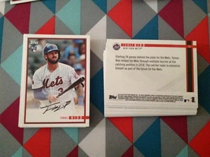 Tomas Nido #26  Mets RC base 2018 TOPPS ON-DEMAND ROOKIE YEAR IN REVIEW - Picture 1 of 1