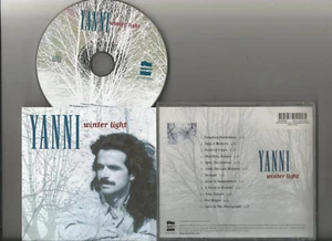 Yanni Winter Light CD 12 trx Private Music Forgotten Yesterdays Only a VG+/EX P - Picture 1 of 1