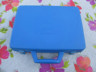 Lego Sortierkasten Sortierbox Sammelkoffer blau Innenteil rot 70er (230224X) - Bild 1 von 3