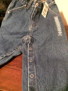 OLD NAVY Denim Blue Carpenter Jeans NEW w/Tag SIZE 18-24 M - Picture 1 of 4