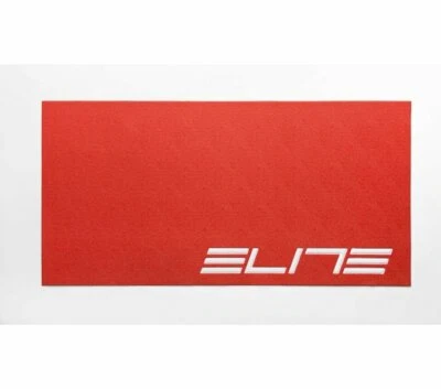 ELITE PRODUCTS Elite Trainingsmatte Rot 1.800 mm x 900 mm x 6 mm für Rollentrainer