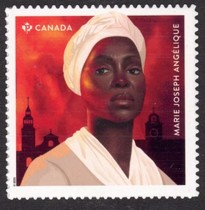 2025 Canada SC# - Black History - Marie Joseph Angelique - from booklet - M-NH - Picture 1 of 1