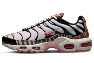 Size 6 Nike Air Max Plus Women's Animal Print Pink Athletic Shoes DZ4842 600 - Picture 1 of 8