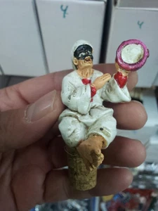 tappo sughero acqua VINO CON PULCINELLA PER BAR RISTORANTE TRATTORIA - Imagen 1 de 1