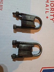 Motobacane Av88 Moped Mobylette Handlebar Clamps - Picture 1 of 6