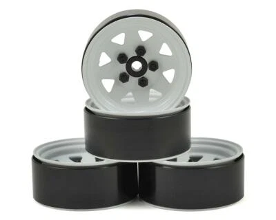 RC4WD 5 Lug Wagon 1.9" Steel Stamped Beadlock Wheels (White) (4) [RC4ZW0127] - Image 1 of 4