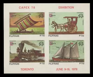 WHOLESALE - PHILIPPINES STAMPS - SC.#1350e, F-VF NH x 3 IMPERFORATE SHEETS - Picture 1 of 2