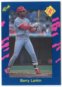 1990 Classic Blue #48 Barry Larkin Cincinnati Reds - Bild 1 von 2