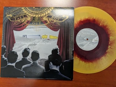 Fall Out Boy From Under The Cork Tree Gold W/ Maroon Swirl Hot Topic excl Vinyl - Image 1 of 4