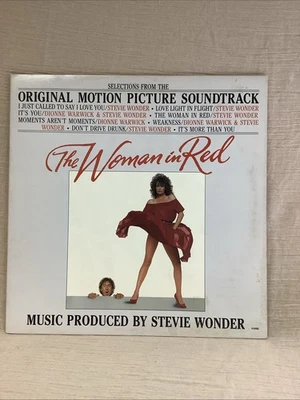 Stevie Wonder ‎The Woman In Red Motion Picture Soundtrack 1984 Vinyl LP Motown Foto 1 de 4