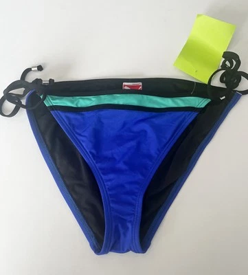 Nova Roupa de Banho Feminina Puma Azul Biquíni Bottom, Tamanho G, Nova Com Etiqueta - Imagem 1 de 4
