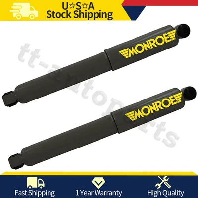 Pair Monroe Shock Absorber Rear Shocks Fits 1991 1992 1993 GMC C6000 Topkick - Image 1 of 4