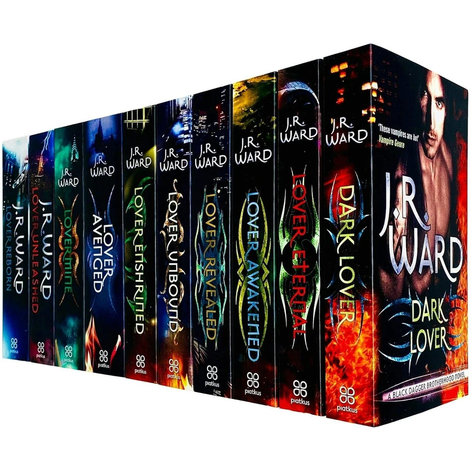 Black Dagger Brotherhood Series 10 Books Young Adult Set Paperback By-j R Ward