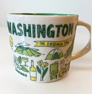 Starbucks Coffee Mug WASHINGTON 2021 Been There Series 14oz - Picture 1 of 5