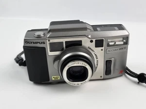 Olympus Accura View 90 35mm film Camera Point & Shoot Working Red Target - Picture 1 of 16