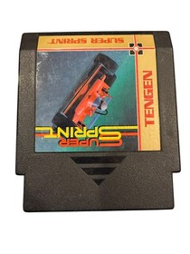 Super Sprint NES Video Game Racing Multiplayer Classic Nintendo