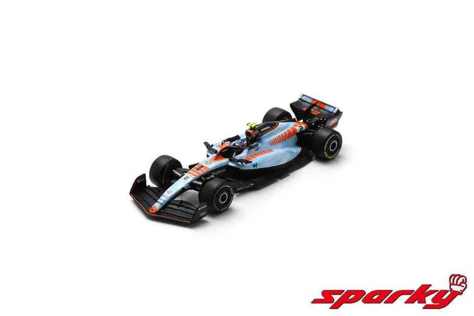 Spark Y350 1/64 Williams F1 FW45 No.2 Singapore Gp 2023 Logan Sargeant Vettura