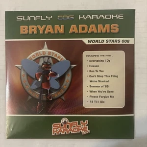 Bryan Adams Karaoke CDG Sunfly 16 Songs  - Picture 1 of 2