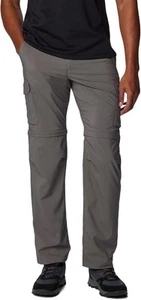 Columbia Men's Silver Ridge Utility Convertible Pant Hiking Convert W30 L32 Grey - Imagen 1 de 6