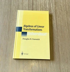 Algebren linearer Transformationen von Douglas R. Farenick 2000 HC / Universitext - Bild 1 von 8