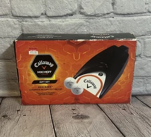 Vintage Neu im Karton Callaway Geschenkset HX Hot Plus Kick-Back Return Putting Cup Warbird - Bild 1 von 5