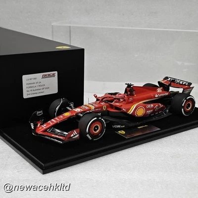 Ferrari SF-24 Australia GP 2024 Charles Leclerc 2nd Looksmart 1/18 #LS18F1060 - Image 1 of 2