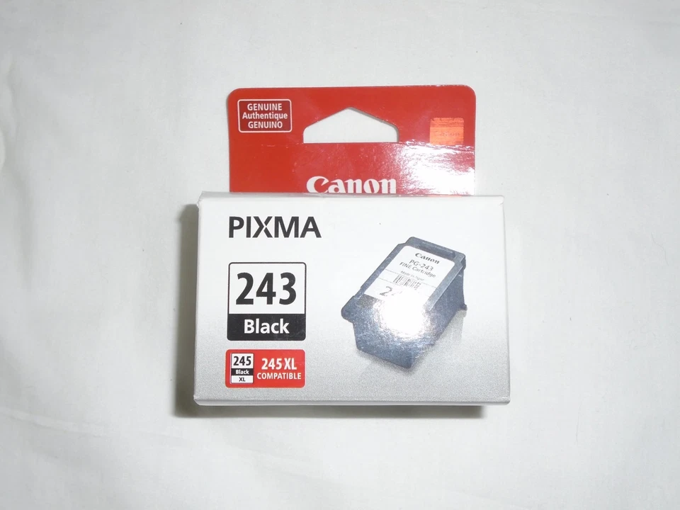 New - Canon PG-243 (1287C001) Black Ink Cartridge - Sealed. - Image 1 of 1