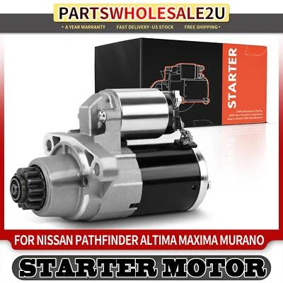 Arranque para Nissan Altima Máxima Pathfinder Murano INFINITI 1.7kW 12V CCW 13T Foto 1 de 4