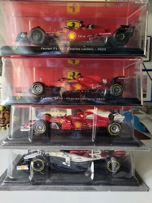 1/24 Ferrari F1 SF70H, SF21, F1-75, Alfa Romeo C38 ancora In blister. - Immagine 1 di 4