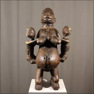 31347) Behälter-Figur Makonde Tansania Afrika Africa Afrique figure ART KUNST - Bild 1 von 1