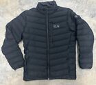 MOUNTAIN HARDWEAR Men's Q-Shield 750 Down Puffer Jacket Size Medium As-is Black
