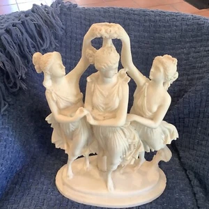 Vintage Three Graces" Statuette 14” - Picture 1 of 13