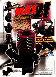 Traxxas OFNA Max .21 RC Engine Print Ad Ephemera Wall Art Decor - Bild 1 von 1