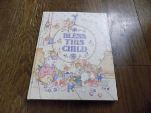 Vtg CR Gibson Bless This Child Keepsake Baby Memory Book 1990 Cara Marks Mouse - Picture 1 of 12