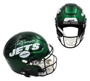 Joe Namath Signed New York Jets Speed Flex Authentic NFL Helmet - Picture 1 of 5