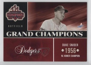 2003 Donruss Champions Grand Champions Duke Snider #GC-17 HOF