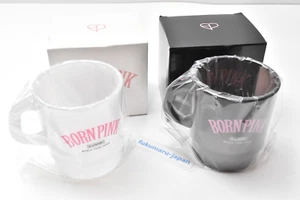 BLACKPINK STACKING MUG White Black 2 types BORN PINK JAPAN K-Pop - Picture 1 of 21