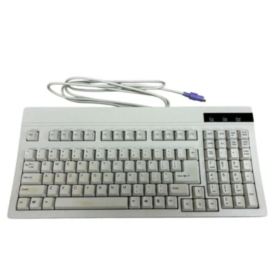 Teclado ahorro de espacio vintage ACK-700 para computadoras IBM Foto 1 de 4