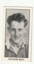 Wizard Football Stars of 1959 Trade Card Number 25 Howard Riley Leicester City