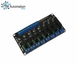 AC Solid State Relay - 8 Channel - High Trigger - Picture 1 of 4