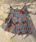 LEE MIDDLETON~SECRIST~ BABY DOLL CLOTHES DARLING DRESS, W/BLOUSE & BLOOMERS  NEW