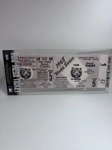 Mini Mega Boleto 1968 Serie Mundial Tiger Stadium Juego 5 - Imagen 1 de 6