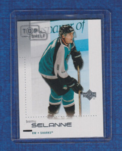 2001-02 Upper Deck Top Shelf Hockey # 75 Teemu Selanne