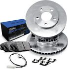 R1 Concepts Front Brake Rotors Semi Metallic Pads And Kit For 05-12 G55 Amg
