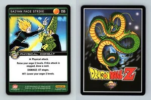 Saiyan Face Strike #C55 Dragon Ball Z Perfection 2016 Panini Common TCG Card - Picture 1 of 1