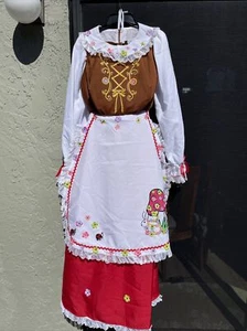 Mrs. Garden Gnome Adult Women’s Medium Halloween Costume InCharacter 1097 Dress - Picture 1 of 10